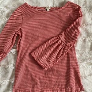 J. Crew Striped Blouse